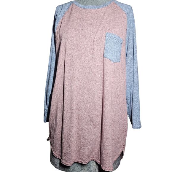Pocket Baseball Tee Cotton Blend Size Large - Picture 1 of 4